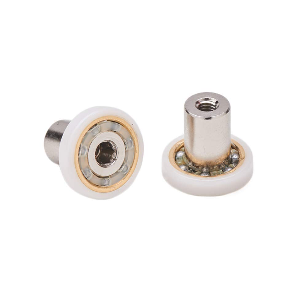 Ricambi & Box Doccia Cuscinetti Ruote per Box Doccia, Diametro 18 mm, Set 2 Pezzi EC-3302