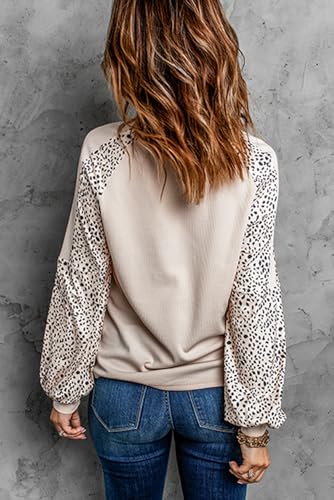 Leopard Print Pullover Top2