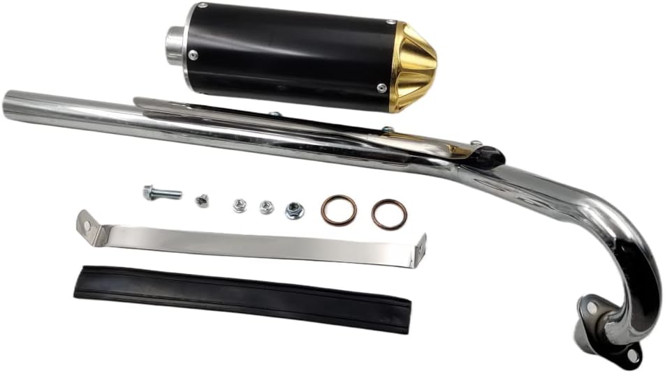 golden 28mm Exhaust Muffler Fit SSR SDG CRF XR TTR 50cc 70cc 90cc Pit Dirt Bike
