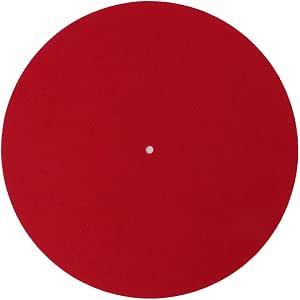 Xuniu Tapis Tourne-Disque En Feutre 3mm - Antistatique Anti-Vibrations 300mm