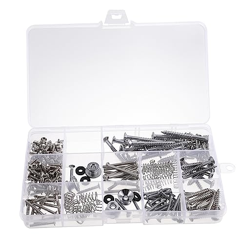 Kit de vis de pour guitare électrique pour remplacer les pièces usées et fixer la sangle