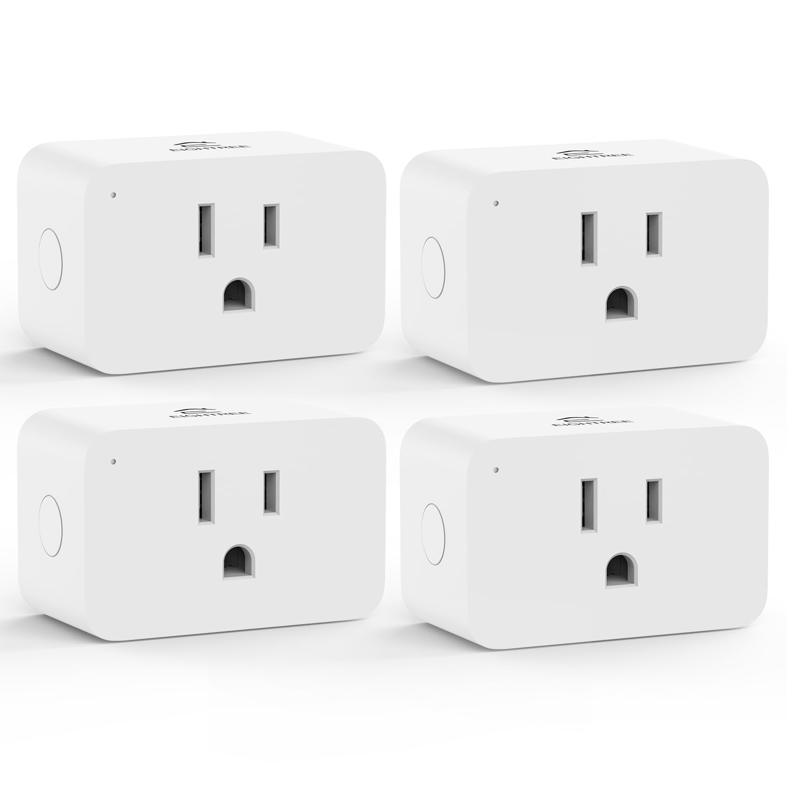 EIGHTREE Zigbee Smart Plug 15A Energy Monitoring Required ETL Certified Smart Plugs That Compatible with Alexa Home Assistant