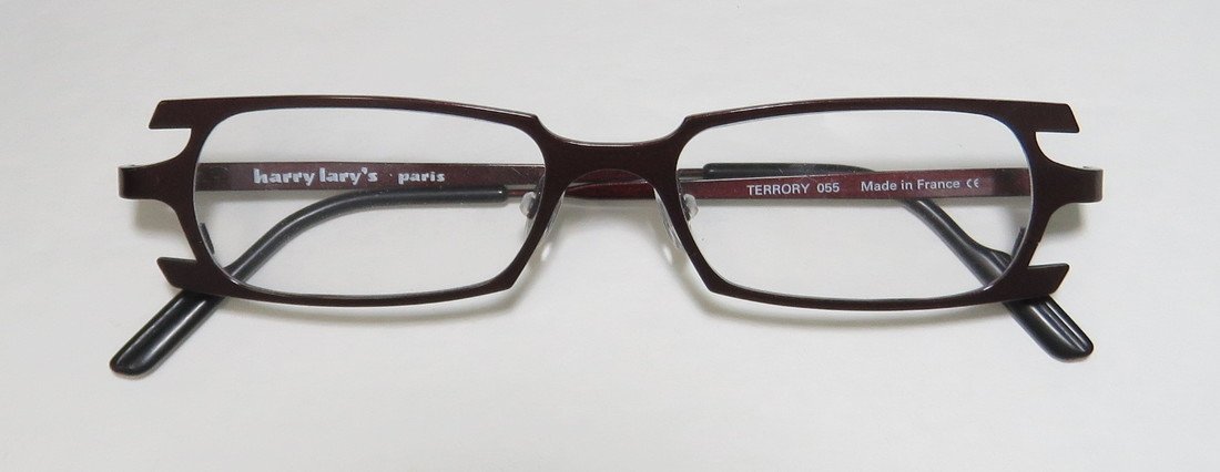 Harry Lary's Terrory damskie/damskie designerskie pełne obręcze wyrafinowane modne okulary biodrowe (47-0-0, winogrono)
