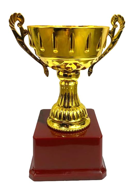 Golden Fiber Cup Trophy for Function (Metallic-Fiber, 6.5 Inches) (B0CG3L8SMZ) Amazon Price History, Amazon Price Tracker