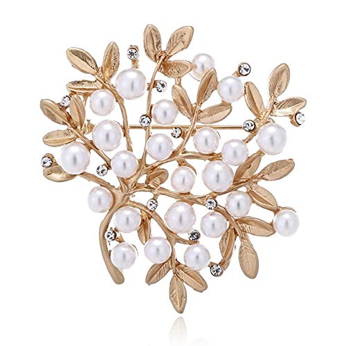 Broche en métal pour écharpe et hijab au quotidien ou pour un mariage