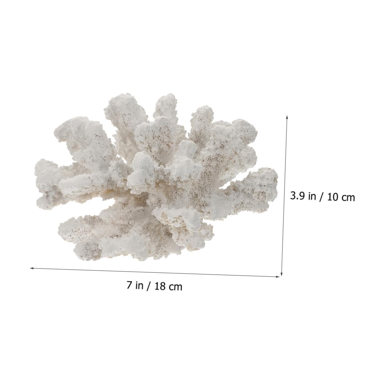 Toyvian Décoration Aquarium Corail Artificiel Faux Corail Résine Ornement Accessoire pour Aquarium Décoration Créative