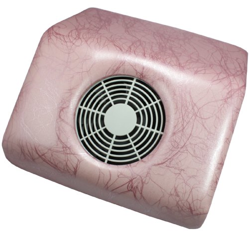 Improved Super Mini Pink Color with Pattern Brand New Electric Nail Art Vacuum Cleaner Dust Suction Collector Tool with