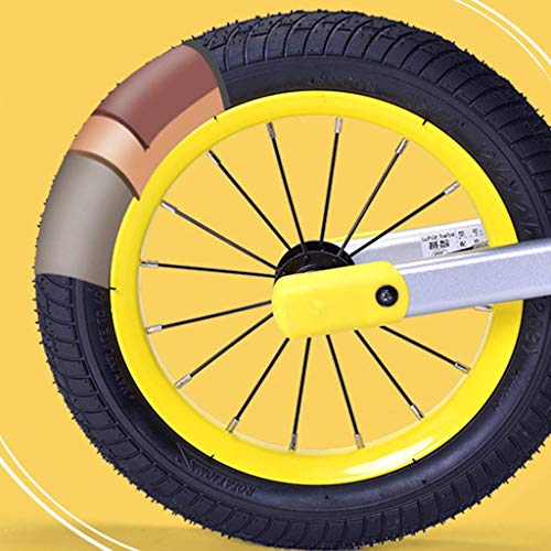 WYBD.Y Solides leichtes Laufrad, Kindertrainingsfahrrad mit höhenverstellbarem Sitzlenker, Pre-Walking-Fahrrad ohne… – Bild 7