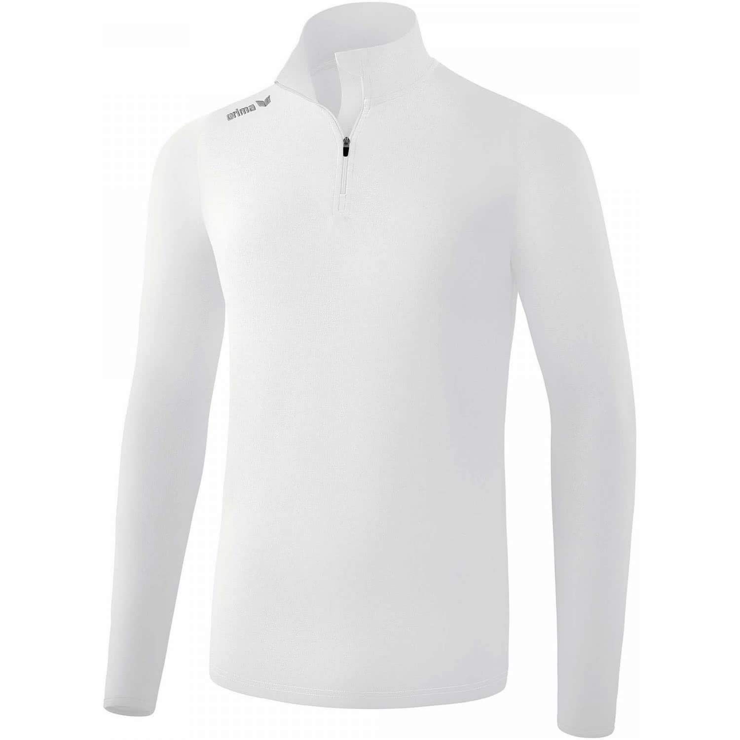 Erima Men's Outdoor Basics Polo Neck Jumper - White, Medium