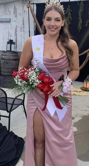 Stylefun Women's Cowl Neck Satin Prom Dresses with Slit Long Mermaid Formal Bridesmaid Dresses CYM3024