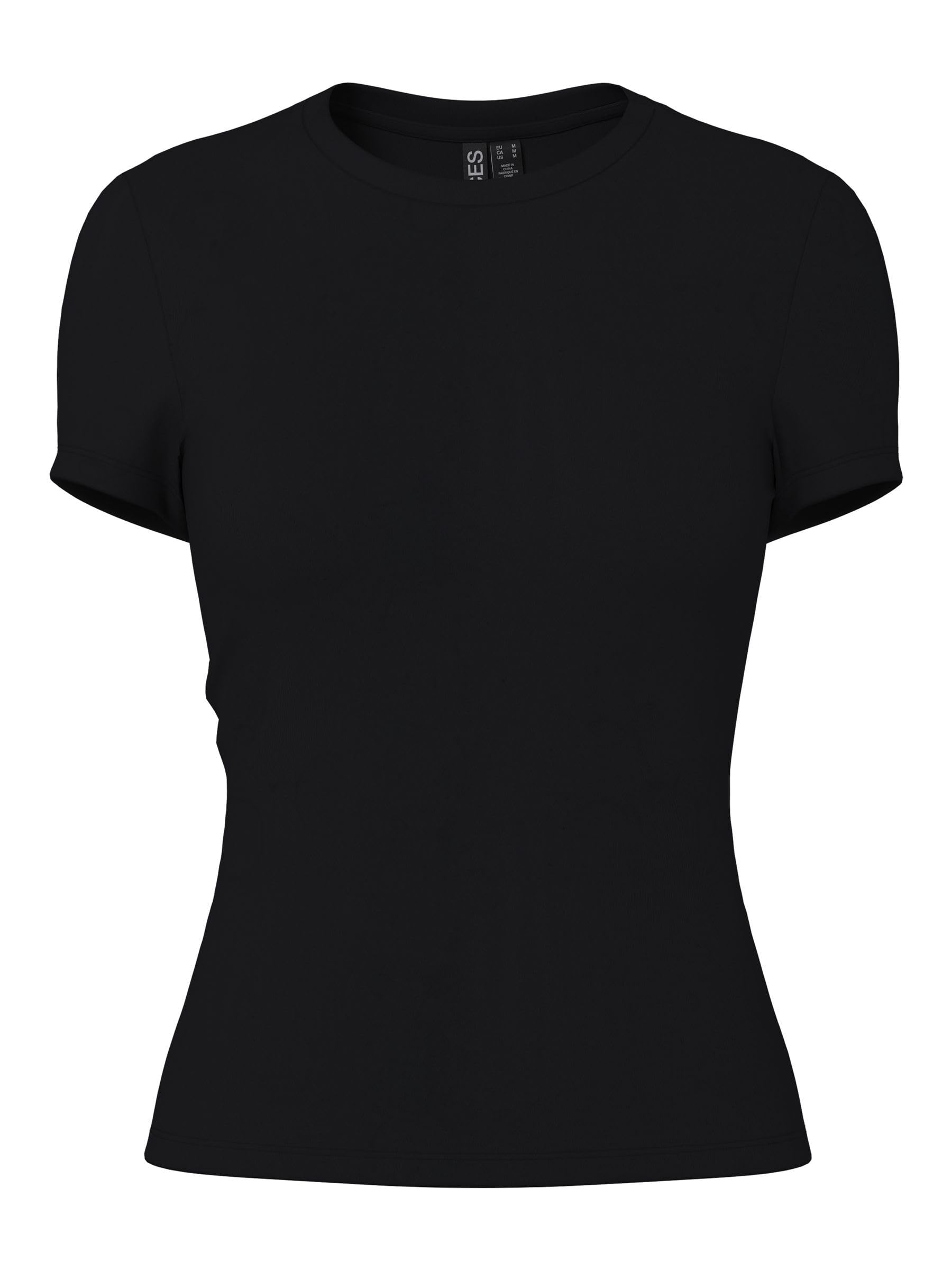 PIECES Female T-Shirt PCLULA Nylon