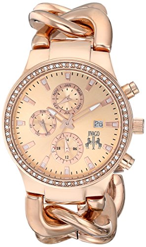 Women's  Lev Analog Display Swiss Quartz Rose Gold Watch - Jivago JV1227