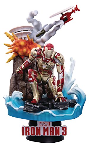 Beast Kingdom - Marvel Diorama Iron Man Mark XLII, Multicolore (BKDDS-016SP)