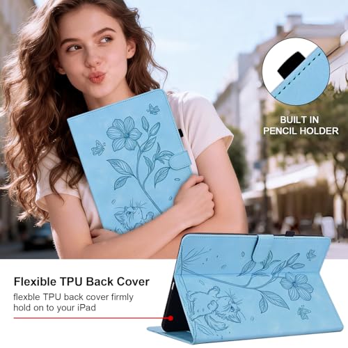 Funda para iPad Pro 11 M5 con encendido automático que evita caídas del lápiz 4