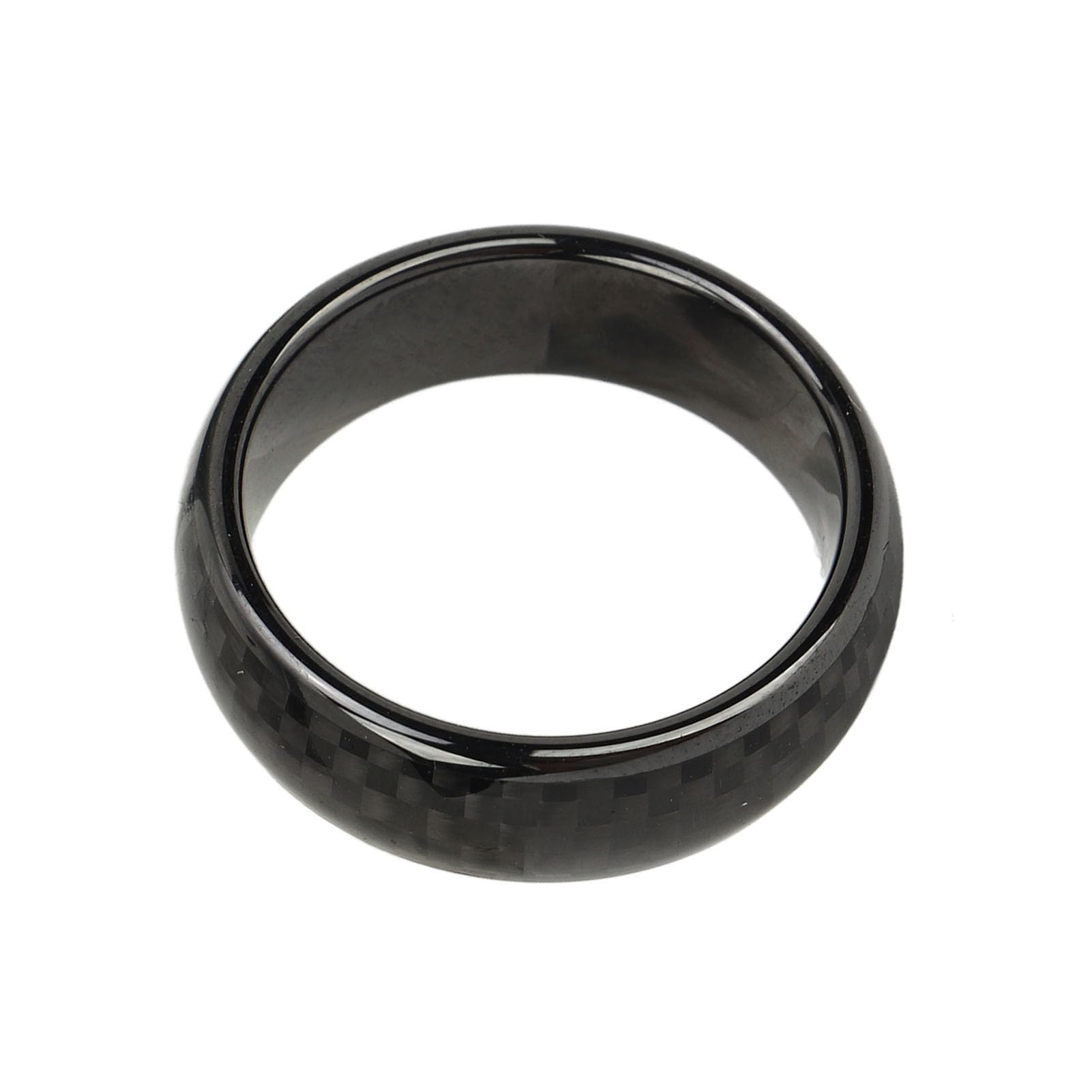 AMONIDA Fibra di Carbonio Ceramica Adatta per Portachiavi Smart Adatto per Modello S X 3 Y con Alta sensibilità e funzionalità Impermeabile 1 X Adatta per Chiave Smart Ring