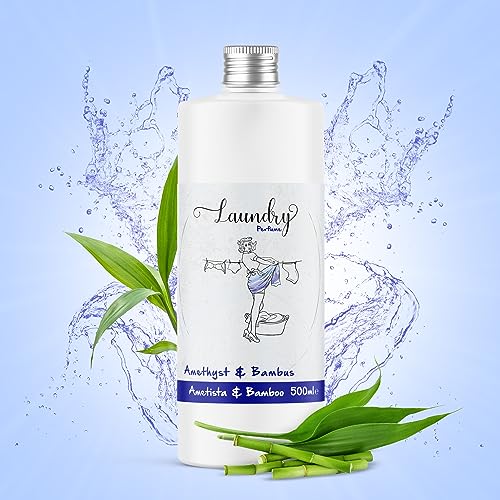 Parfüm für die Waschmaschine, Duft für die Waschmaschine, 500 ml, Wäscheduft, Wäscheparfüm (Ametista & Bamboo)