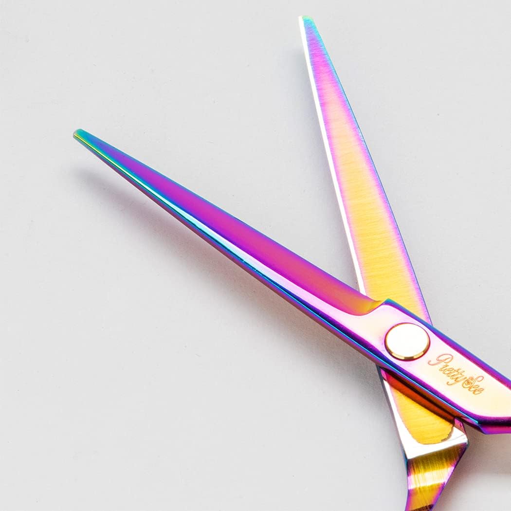 Hair Cutting Scissors Set, Professional Haircut Scissors Kit with Cutting Scissors,Thinning Scissors, Comb, Hairdressing Shears Set for for Men Women Pets Home Salon Barber Haircut : Beauty & Personal Care