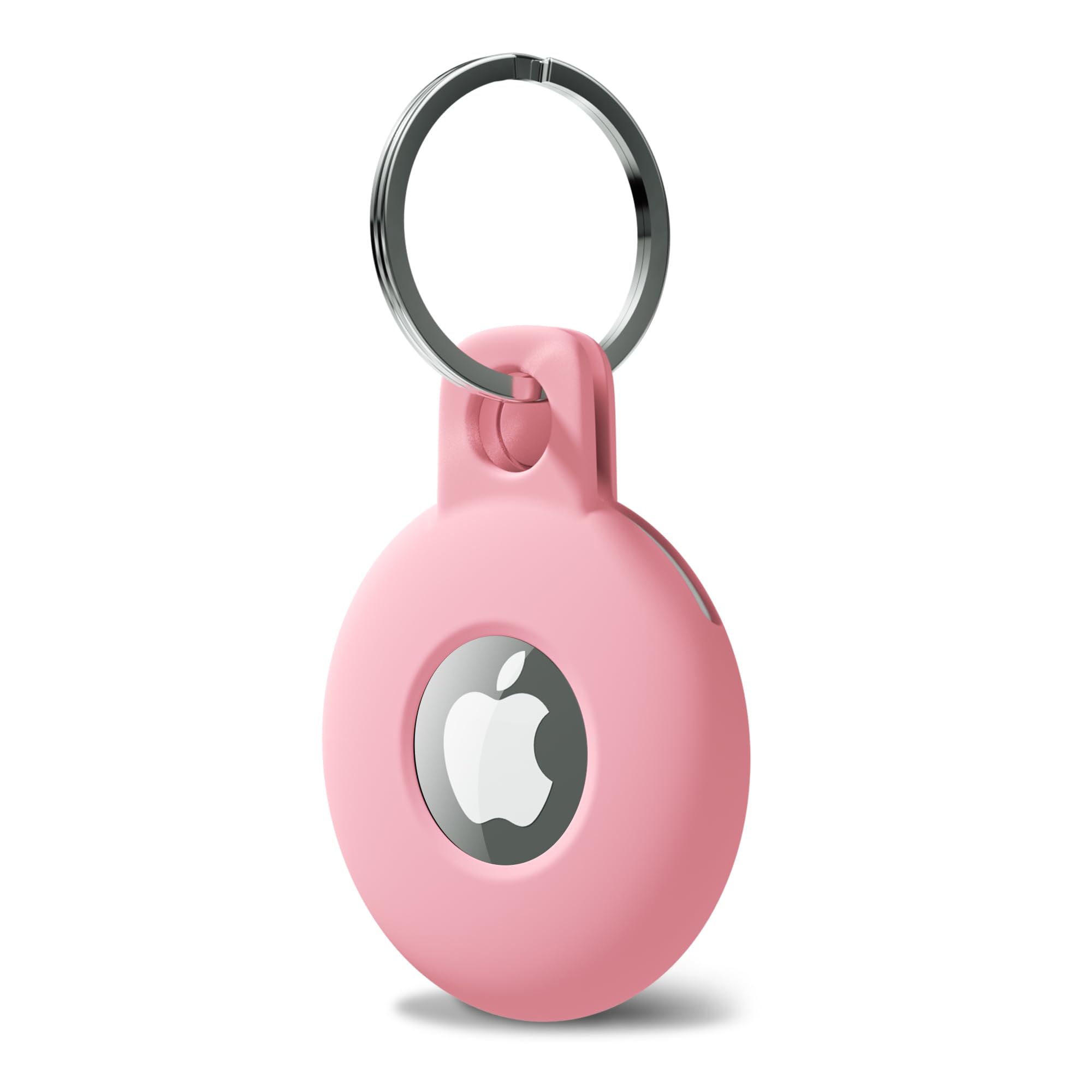 Svanove for Airtag Keychain Airtag Holder Key Ring, Siliocne Airtag Case Air Tag Cover, Cute Airtag Accessories for Kid, Luggage, Cat Dog Collar, Car,