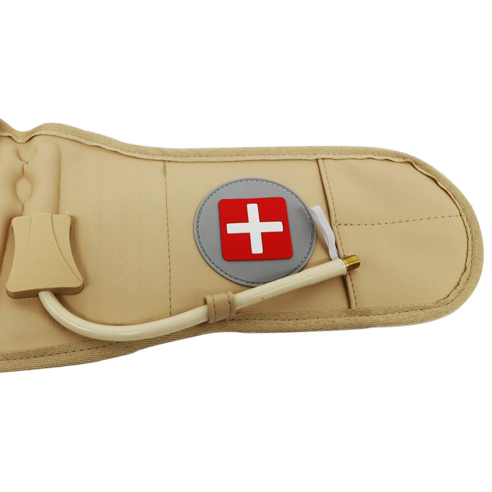 Newooh Ceinture lombaire de décompression pour le dos avec support lombaire, dispositif de traction pour femmes et hommes, taille unique pour tour de taille de 29 à 49 pouces