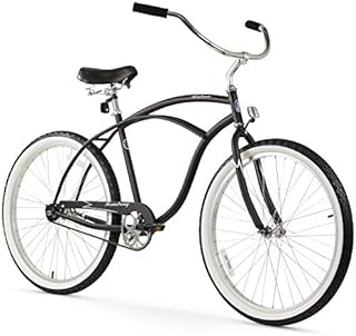 Firmstrong Urban Man Beach Cruiser Bike, Mens Bicycle 26-Inch, 1-Speed, Matte Black