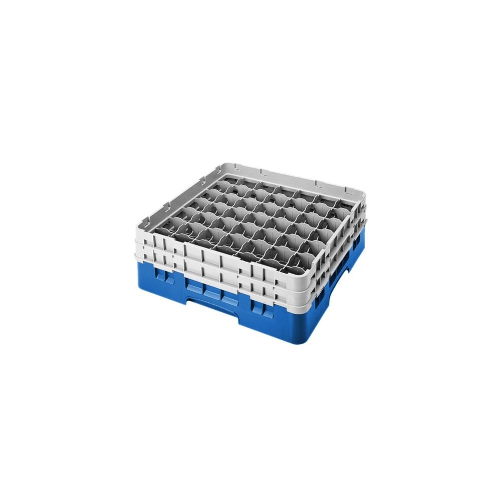 Camrack Glass Rack, W/2 Extenders, Full Size, 49 Compartments, 2-7/16'' Max. Dia., 5-1/4'' Max. (4 Pieces/Unit)