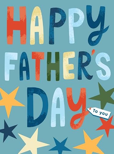 Father's Day Card, Happy Father's Day To You - 12 x 9 inches - Piccadilly Greetings