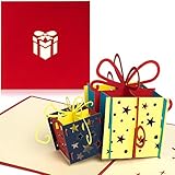 🎁 VERSCHENKFERTIG - Bei einer Größe von 24x12cm (aufgeklappt) bleibt Ihnen ausreichend Platz für Ihre persönlichen Glückwünsche. Sie können die Geschenkkarte einfach wieder zusammenklappen und in den beiliegenden Umschlag stecken.