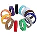 GTIWUNG Juego de 12 Collar de Mascota, Collares Ajustables para Mascotas, Collar de Cachorro Gatito Banda de Identificación de Cachorro Suave y Ajustable, 12 Colores