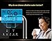 Water Ionizer and Water Purifier Machine,PH 3-11 Alkaline Acid Water Machine,Up to -800mV ORP, 8000 Liters Per Filter,11 Plate Electrode,Regulation Valve to Control PH and ORP/Auto-Cleaning