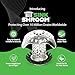 SinkShroom Ultra Revolutionary Bathroom Sink Drain Protector, Stainless Steel