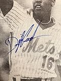 Dwight Doc Gooden Signed Daily News Newspaper Baseball Mets Autograph TPG - Autographed Baseballs