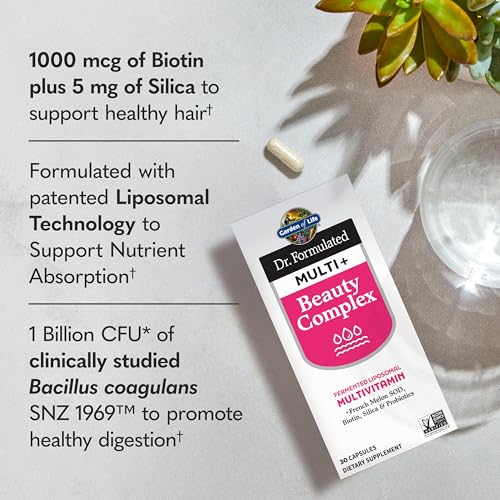 Garden of Life Dr. Formulated Multi+ Beauty Complex Multivitamin, 30ct - image 2