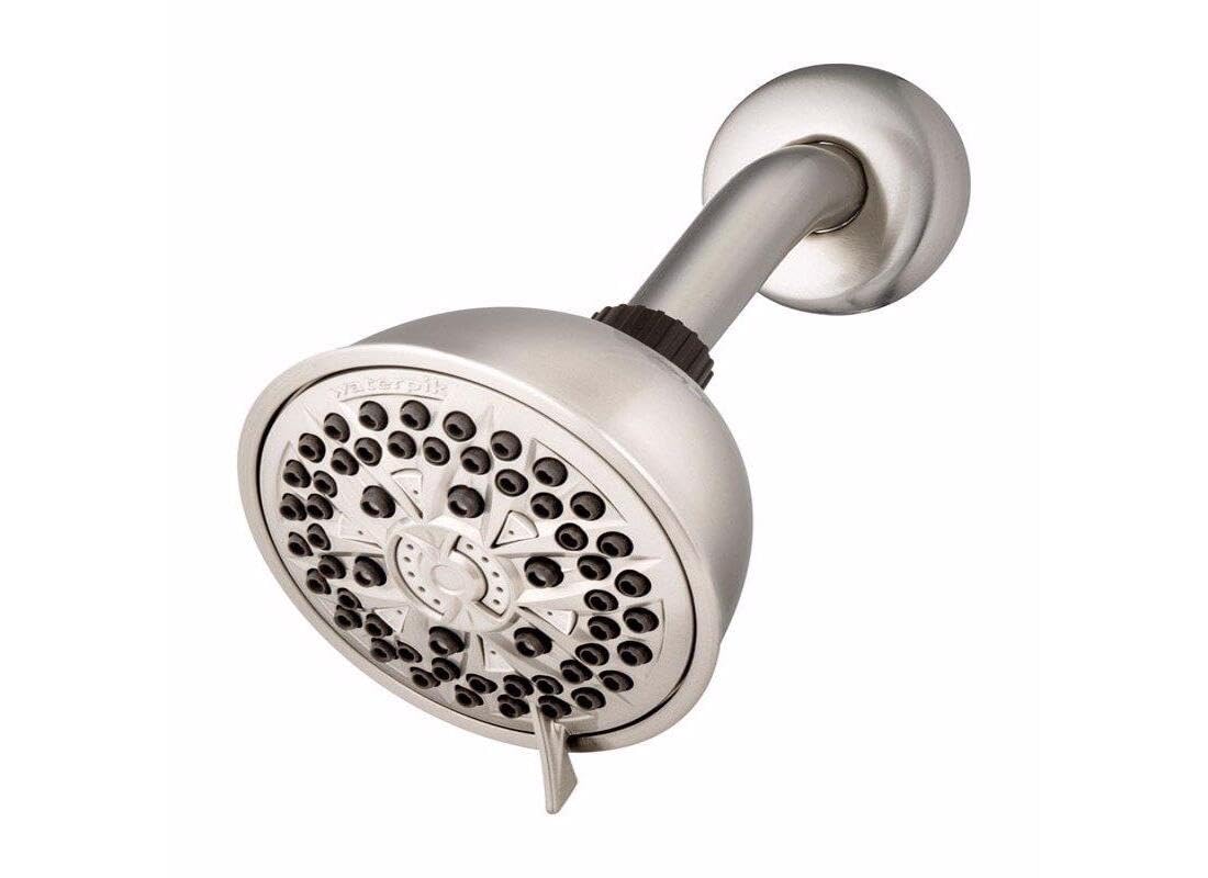 7-Mode PowerPulse Massage Fixed Mount Brushed Nickel Shower Head (XFT-739E)