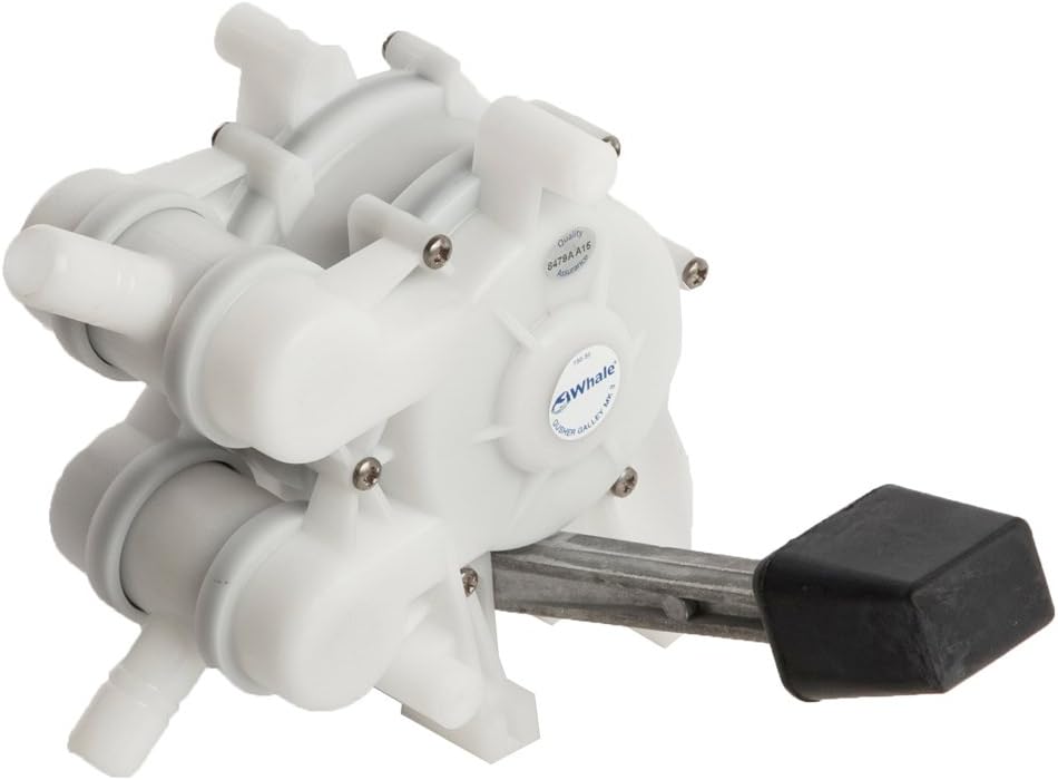 Whale Gusher Foot Operated Galley Pump Left Handed Lever (Part #Gp0551 By Whale Marine)