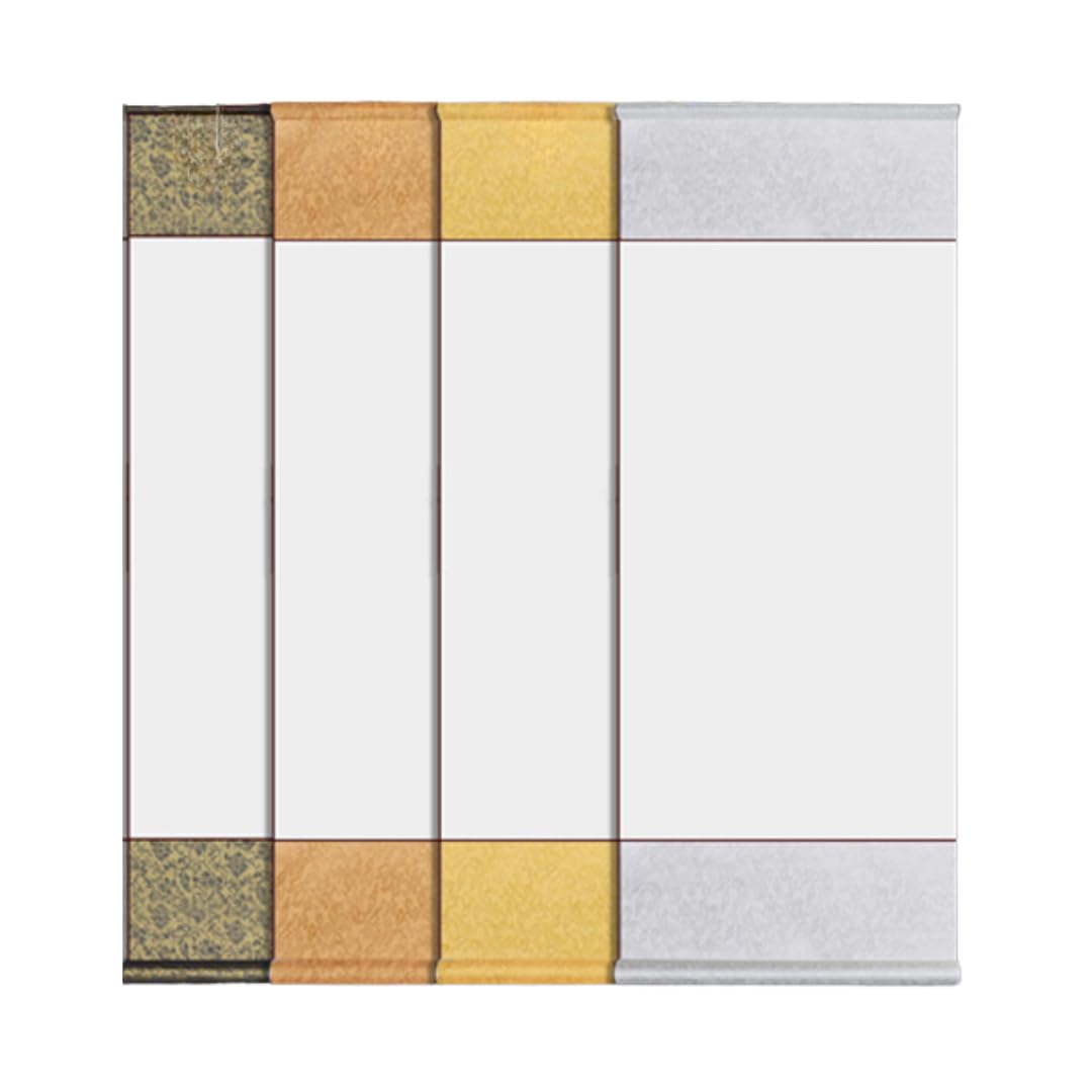 Amazon.co.jp: store88 掛け軸 巻物 無地 高級 書道 水墨画 習字