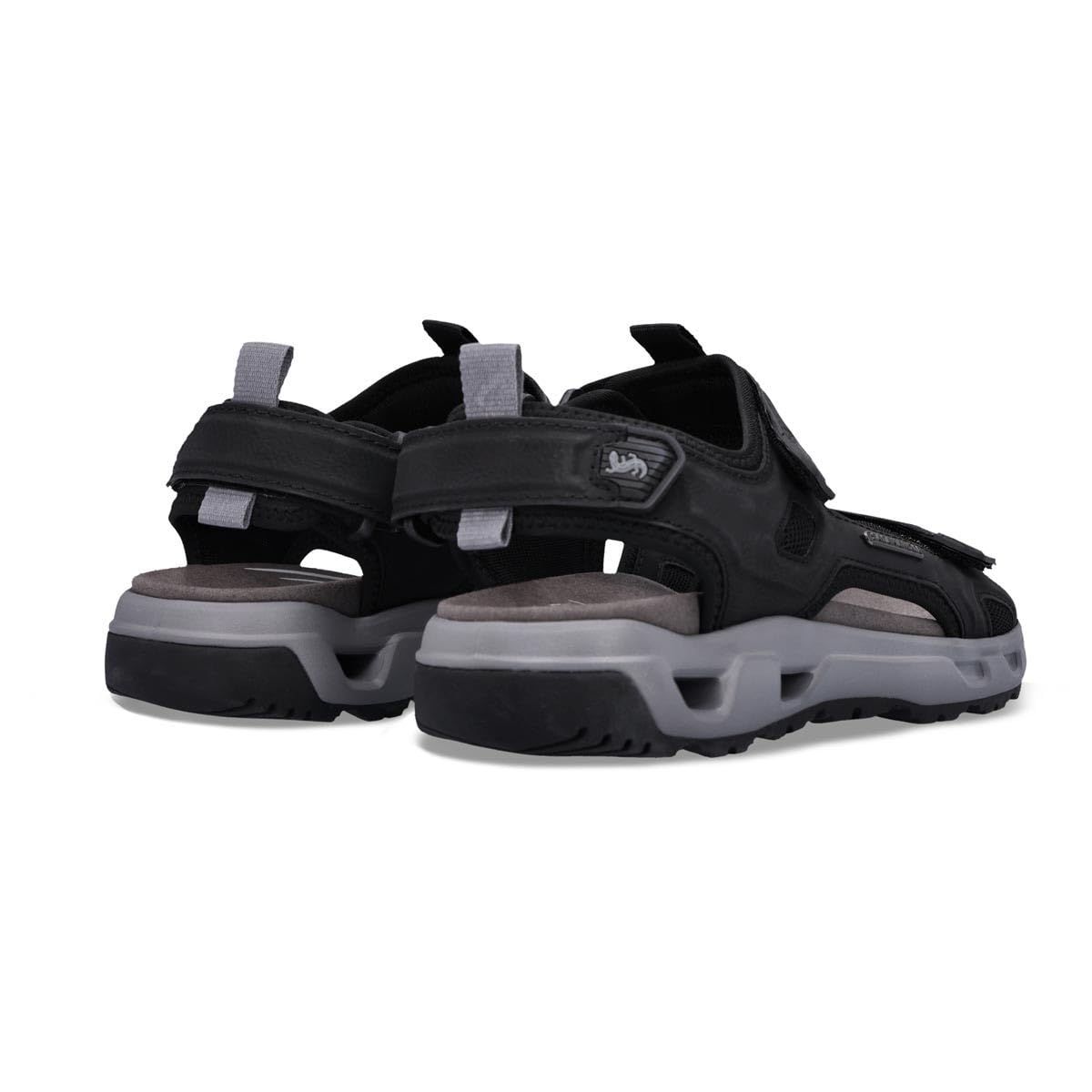 Salamander Herren Trekkingsandalen Basic – Bequeme, Verstellbare Klettverschluss Sandalen mit Weichem Fußbett, Leichter EVA-Sohle & Atmungsaktivem Kunstleder – Warme Tage im Alltag und Freizeit
