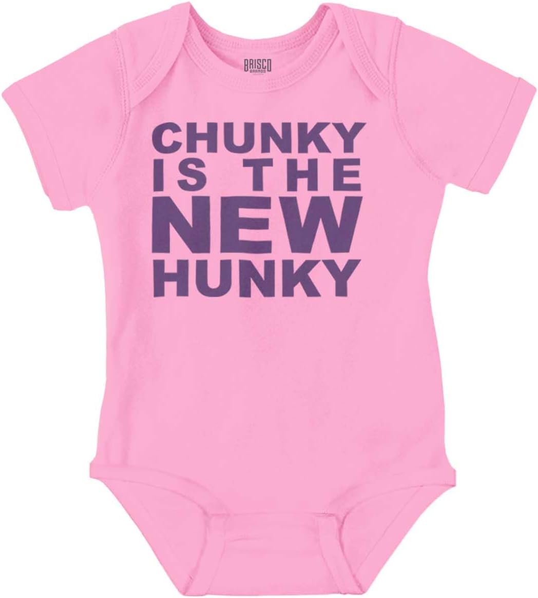 Brisco Brands Chunky is the New Hunky Trend Baby Bodysuit Jumper Boys