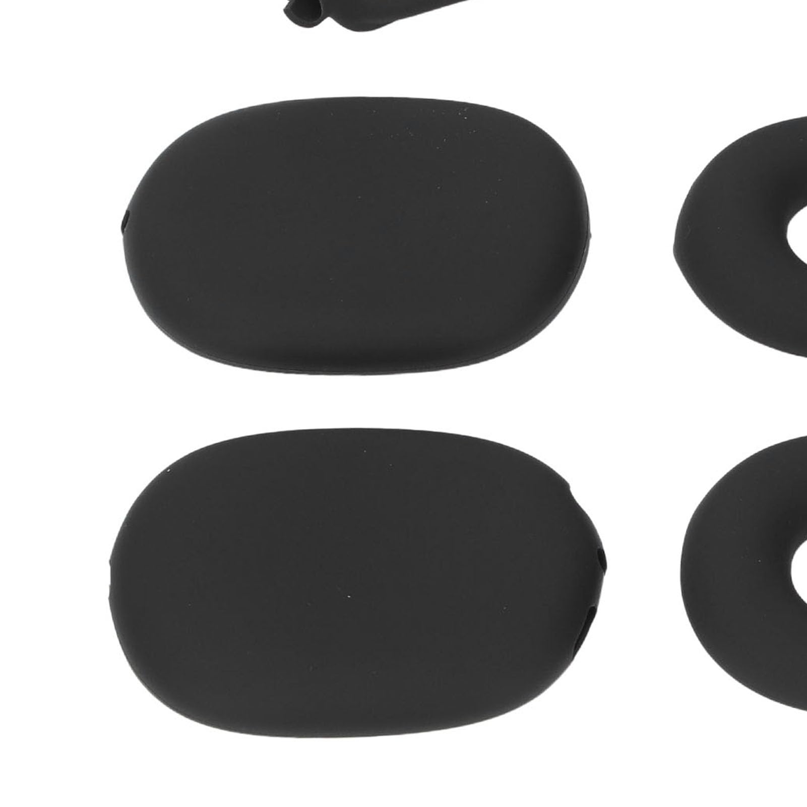 Fafeicy Custodia Headphone EVA Rigida con Coperture in Silicone per (BLACK)