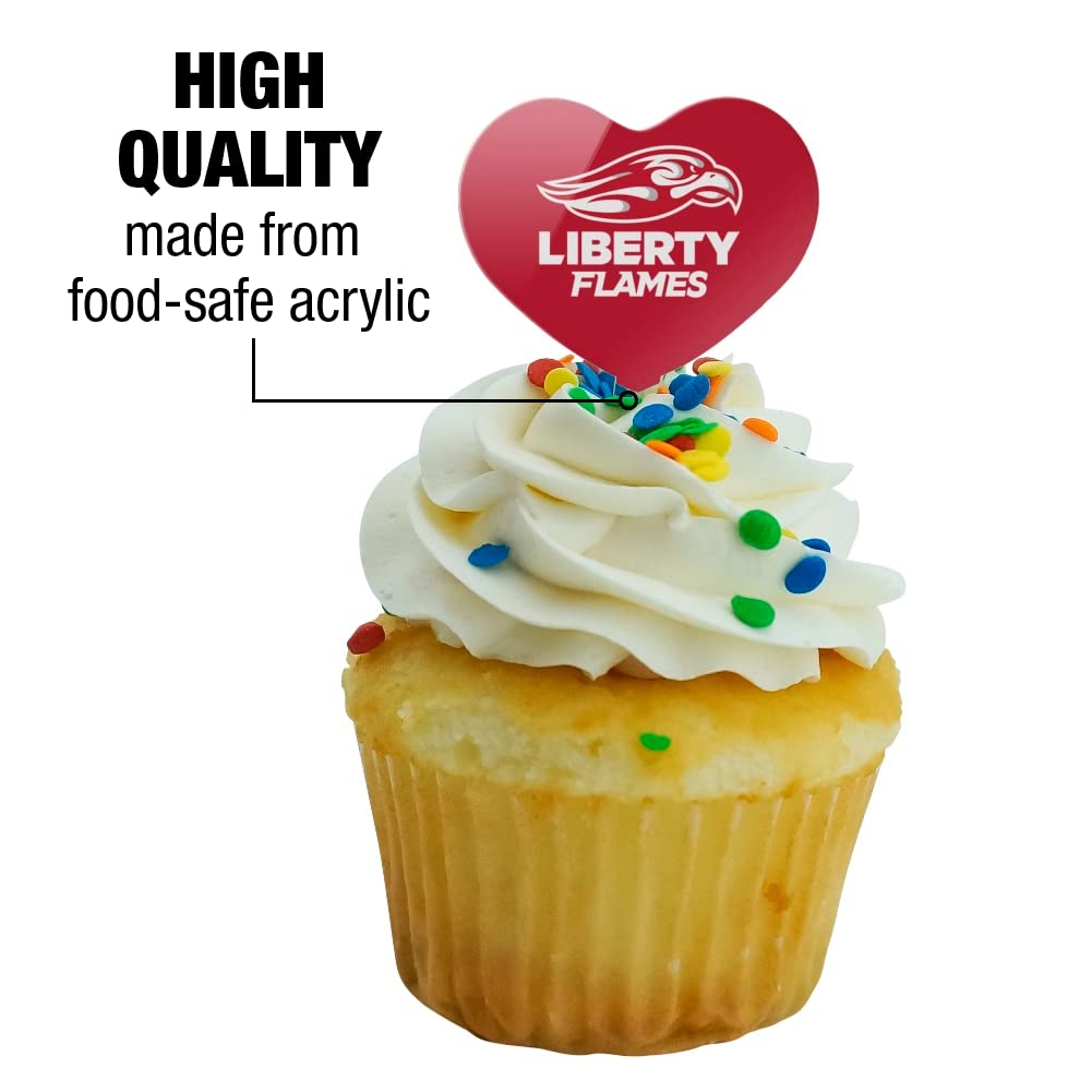 SET Of 12 CUPCAKE College Prde Cupcake Toppers Or Dessert Topper