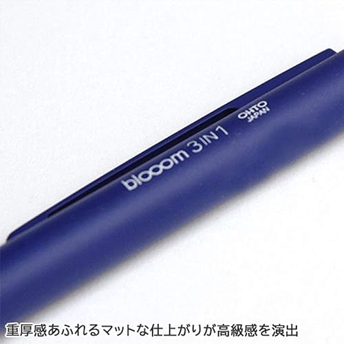 Miniatura 6 de Auto MF-25B3-BL - Bolígrafo multifuncional, 3 en 1, color azul mezclilla