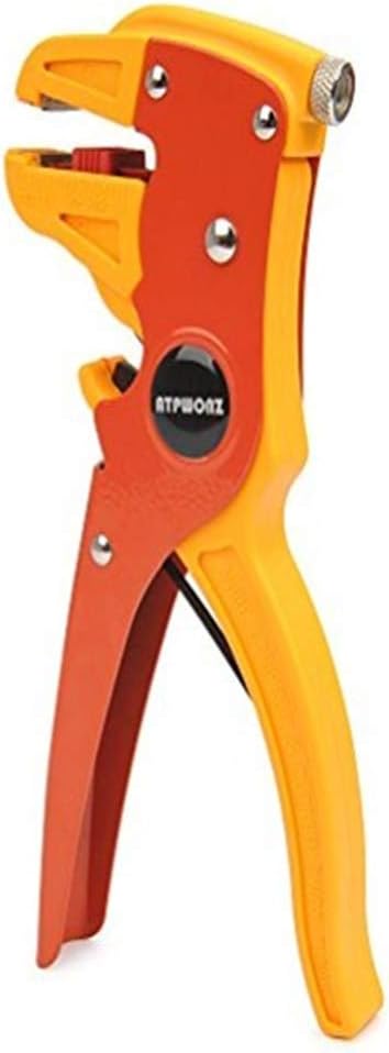 Automatic Wire Stripper and Cutter Wire Stripping Tool, Adjustable Insulated Cable Wire Stripper Wire Cutter 0.2-6mm for Industrial and Home Automotive Electrical Repair