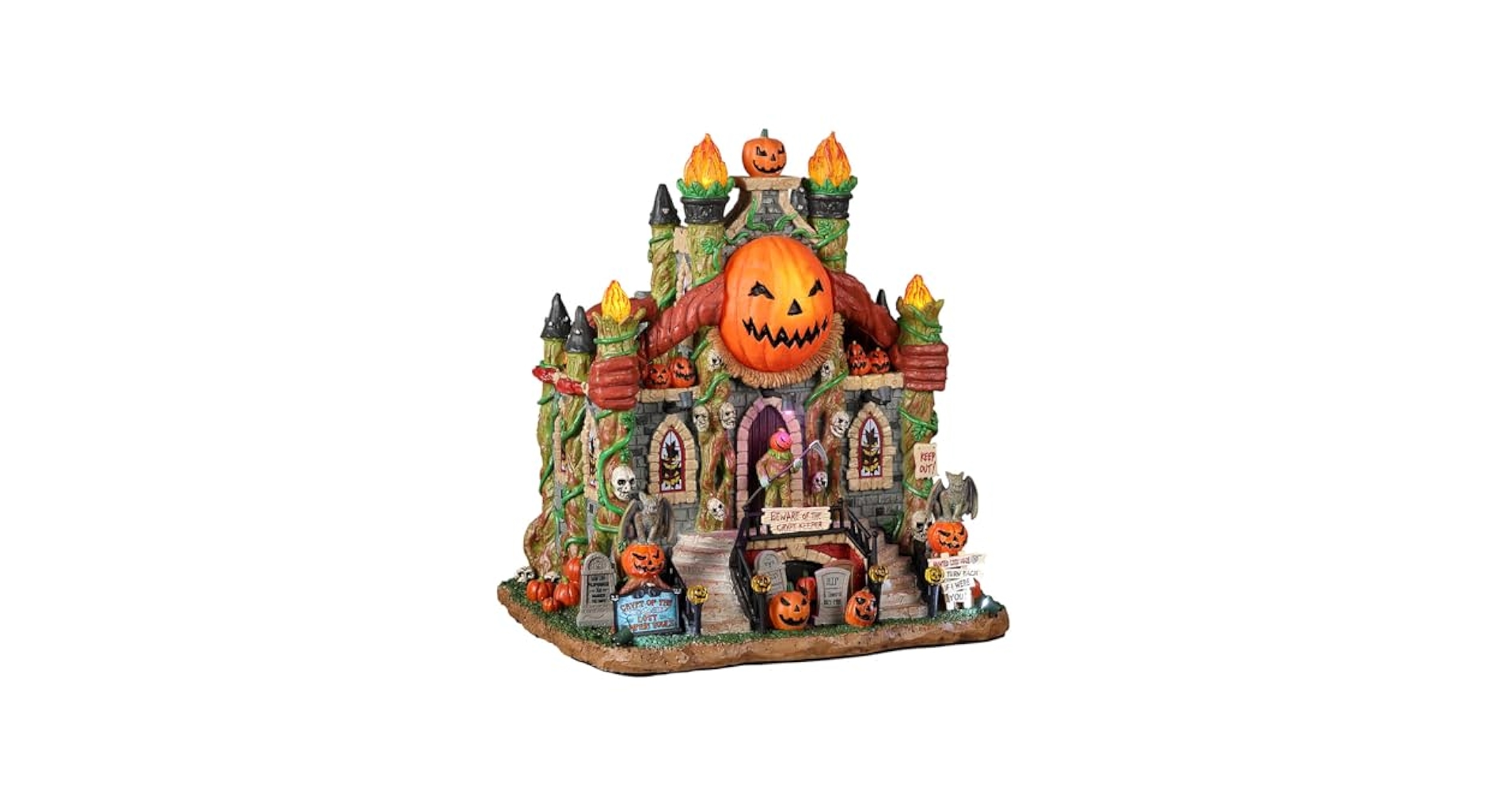 Amazon.com: Lemax Crypt of The Lost Pumpkin Souls, with 4.5V