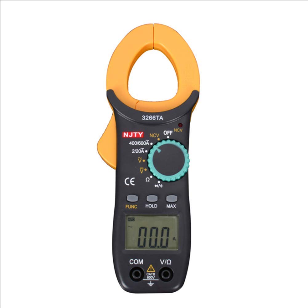JF-XUAN Handheld Desktop Large Screen Anti-Burning Electrical Instrumentation Clamp-Type Ammeter Multimeter Digital Multimeter