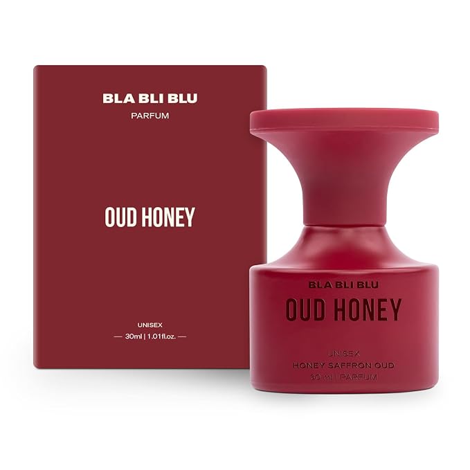 BLABLIBLU Oud Honey Unisex Perfume for Men & Women|30ml Long-Lasting Parfum Fragrances - A Notch above EDP, EDT & EDC|Perfume For Man & Woman|Oud, Sweet Woody & Honey Notes|