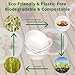 Aricsen Compostable 12 Ounce 50 Pack Disposable Small Round Paper Bowls, PFAS-Free, Eco-Friendly, Biodegradable Bagasse For Hot Soup Food Salad Dinner Party (50, 12 OZ) 3