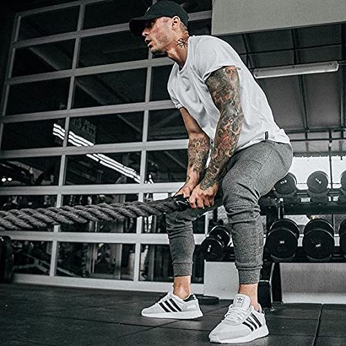 COOFANDY Men Muscle Workout T Shirt Gym Bodybuilding Active Short Sleeve Tee Top Black4