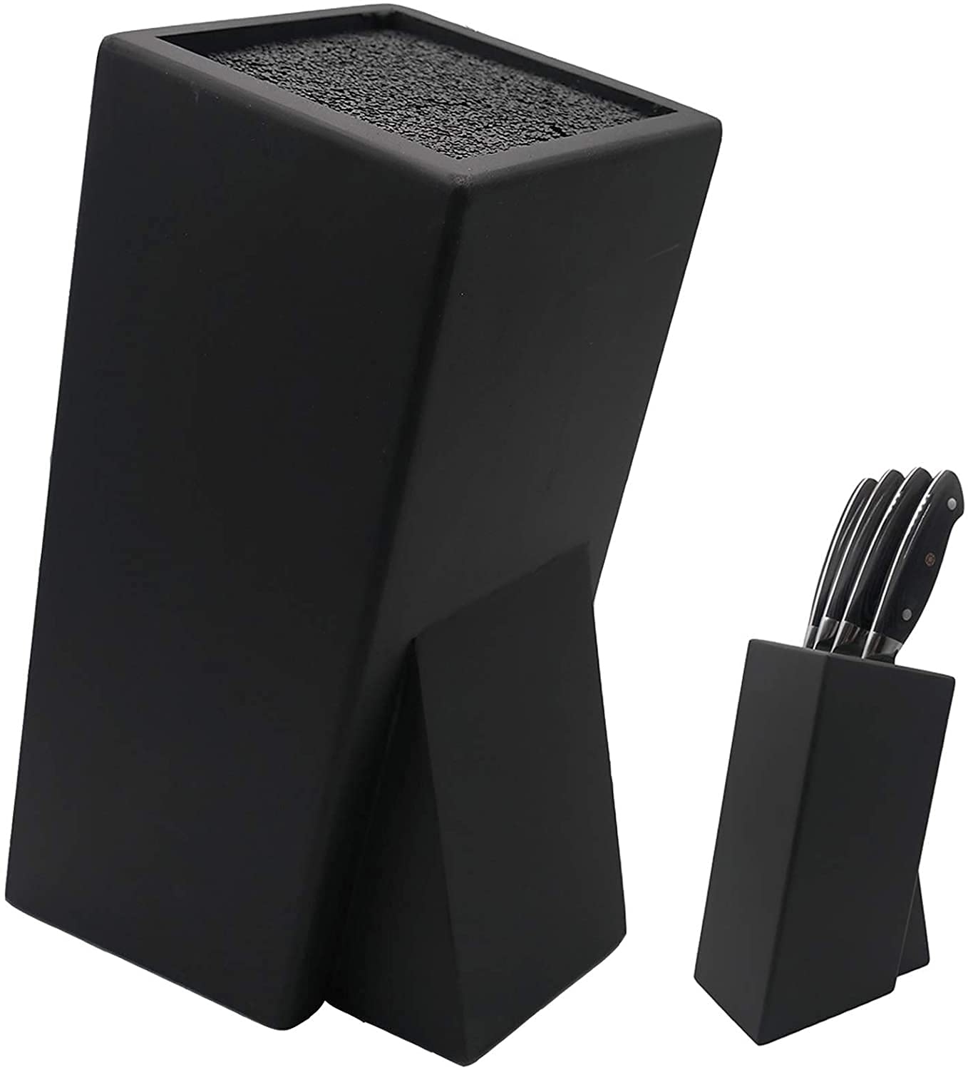 for Chef Knife and Cutlery - Removeable Food-Safe Grade Rods for Easy Cleaning-Black Color