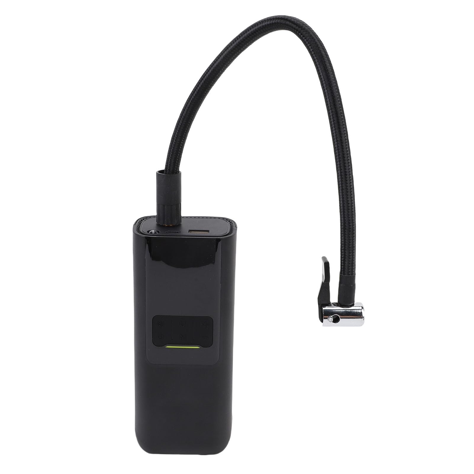 Compressore d'aria portatile per gonfiare pneumatici, pompa elettrica senza fili 3-150 PSI per auto, moto, bicicletta con spegnimento automatico e display digitale