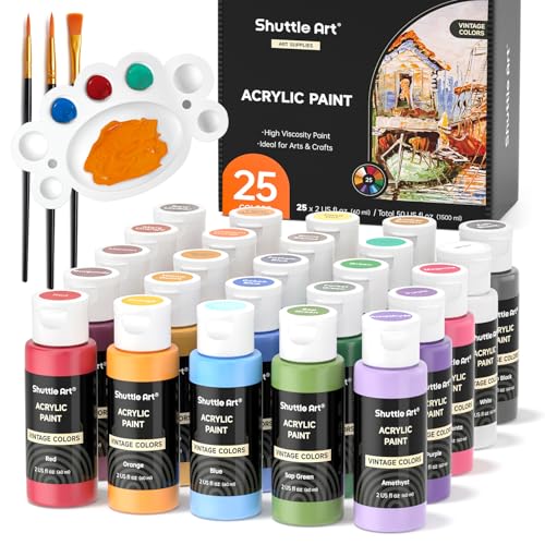 Shuttle Art Acrylic Paint Set,...