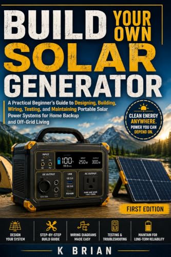 BUILD YOUR OWN SOLAR GENERATOR: A Practical Beginner’s Guide to Designing, Building, Wiring, Testing, and Maintaining Portable Solar Power Systems for Home Backup and Off-Grid Living image 2
